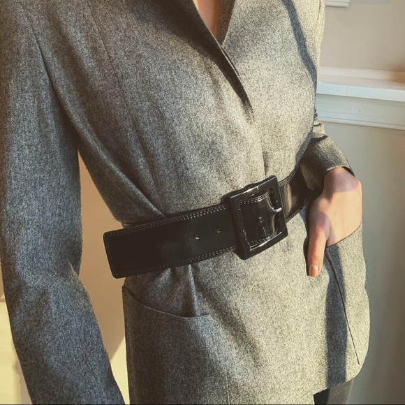 Beautiful salt and pepper vintage wool jacket - Picture 2 of 2